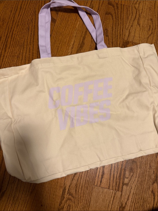 Nespresso Handbags - Nespresso COFFEE VIBES cotton tote - NWOT